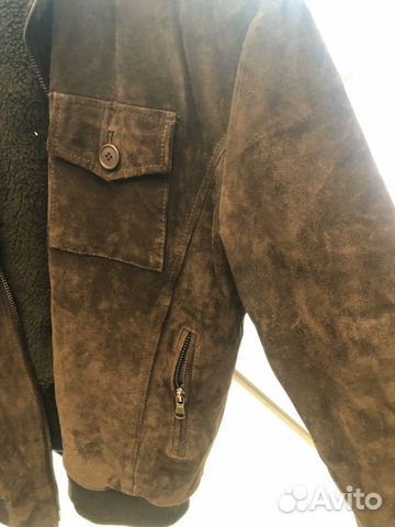 Мужская куртка из замши Мужская куртка из замши