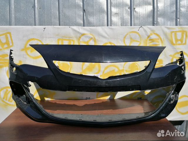 Бампер передний opel astra J OPC