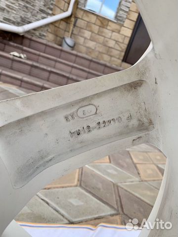 Оригинальные литые диски на 22 от Porsche