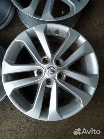 Диски бу оригинал R17 на Nissan