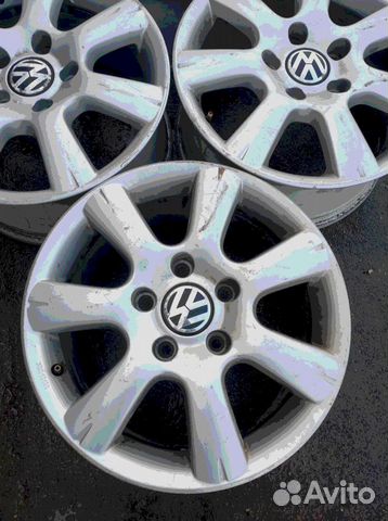 Диски бу оригинал R17 LU на VW Tuareg