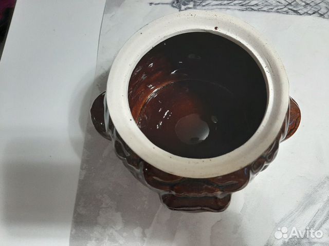 Горшок керамический/глиняный для запекания Горшок керамический/глиняный для запекания