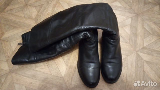 Сапоги зимние (натур. наполовину) 39р