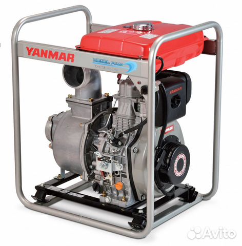 Дизельная мотопомпа Yanmar 1300 л/мин 100/100 мм