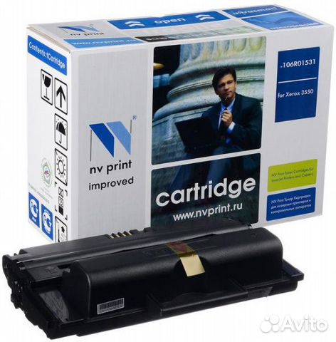 Картридж для Xerox 3550 106R01531 106R01529 Картридж для Xerox 3550 106R01531 106R01529