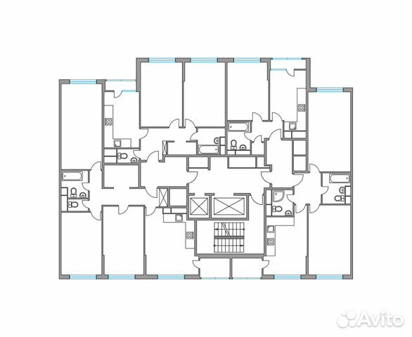 3-к квартира, 81.1 м², 5/13 эт. 3-к квартира, 81.1 м², 5/13 эт.
