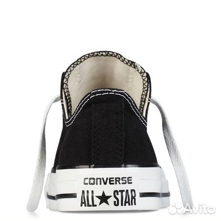 Кеды Converse черные низкие 35-45