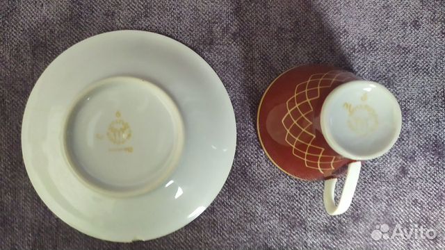 Кофейный сервиз Freiberger гдр 1970-е годы 4 предм Кофейный сервиз Freiberger гдр 1970-е годы 4 предм