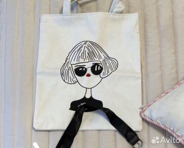 Сумка шопер Zara,mango, для женщин тканевая замок Сумка шопер Zara,mango, для женщин тканевая замок