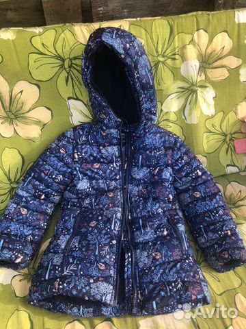 Куртка зимняя утеплённая рост 122