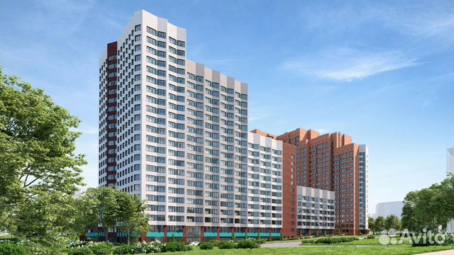 1-к квартира, 37.4 м², 13/21 эт. 1-к квартира, 37.4 м², 13/21 эт.