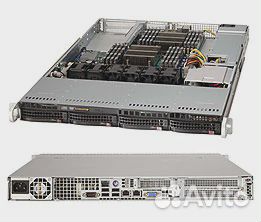 Сервер SuperMicro SYS-6017r-NTF 1u 600w