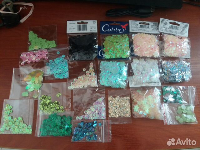 Паетки для рукоделия украшение вышивание