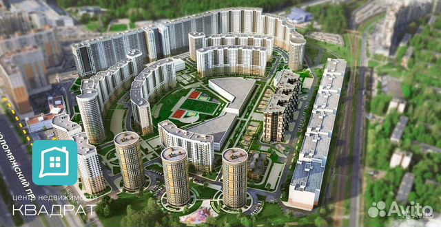 1-к квартира, 39.8 м², 3/12 эт.