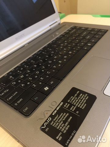 Ноутбук sony VGN-NR31ER Ноутбук sony VGN-NR31ER