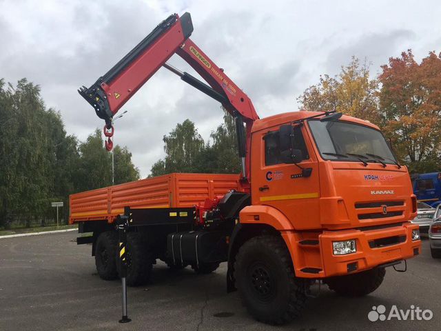 Камаз манипулятор 43118 с кму Инман IM-150N (6 т)
