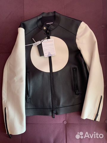 Кожаная куртка dsquared 2 оригинал(новая) Кожаная куртка dsquared 2 оригинал(новая)