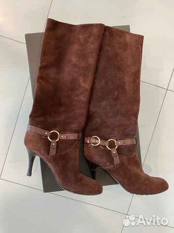 VIP сапоги bally замша 40 рр