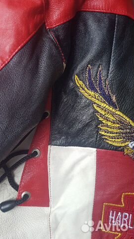 Кожаная куртка Harley Davidson, р-р 92 Кожаная куртка Harley Davidson, р-р 92