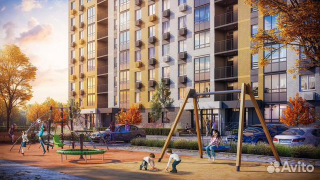 1-к квартира, 33.6 м², 6/17 эт. 1-к квартира, 33.6 м², 6/17 эт.