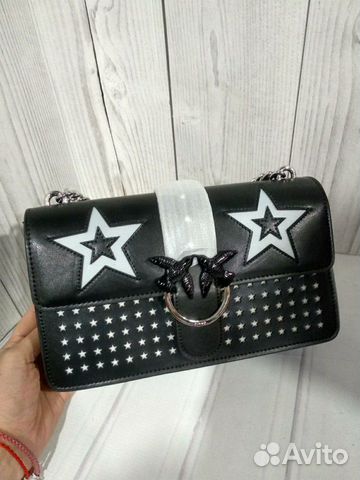 Сумка Pinko кожаная Сумка Pinko кожаная