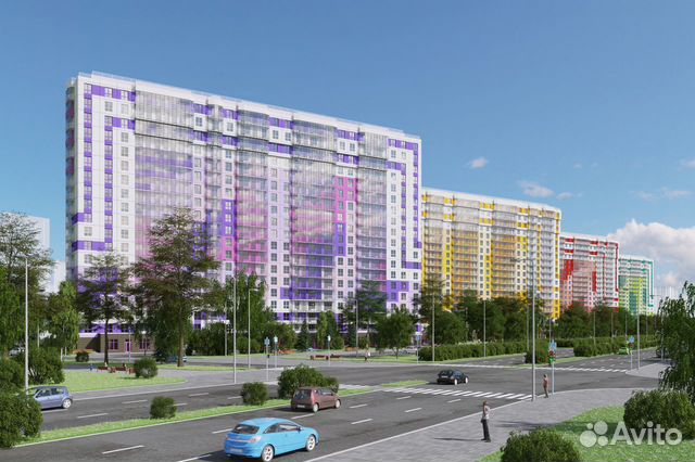 2-к квартира, 57 м², 15/19 эт. 2-к квартира, 57 м², 15/19 эт.