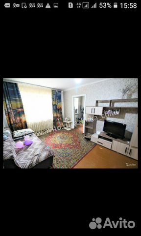 2-к квартира, 43 м², 1/4 эт.