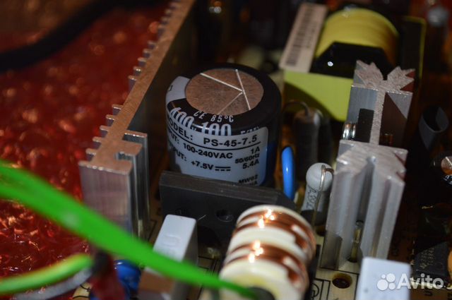 Блок питания Mean Well PS-45-7.5 7.5V/5.4A Блок питания Mean Well PS-45-7.5 7.5V/5.4A