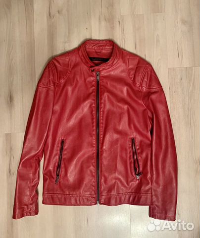 Кожаная куртка Zara Man