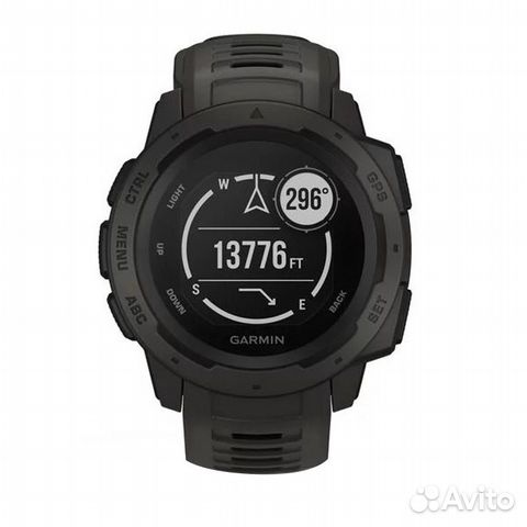 Garmin Instinct GPS Watch - Graphit (010-02064-00)