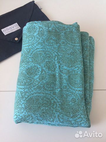 Слинг-шарф ellevill paisley linen linger Слинг-шарф ellevill paisley linen linger