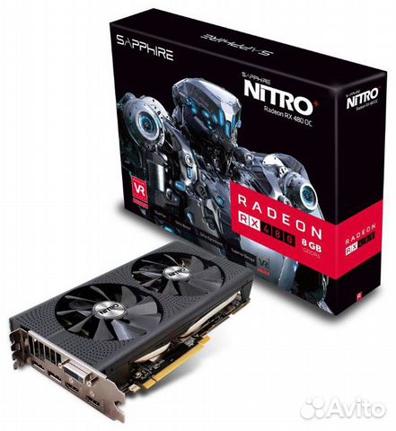 Видеокарта Sapphire Nitro+ Radeon RX 580 8Gb Видеокарта Sapphire Nitro+ Radeon RX 580 8Gb