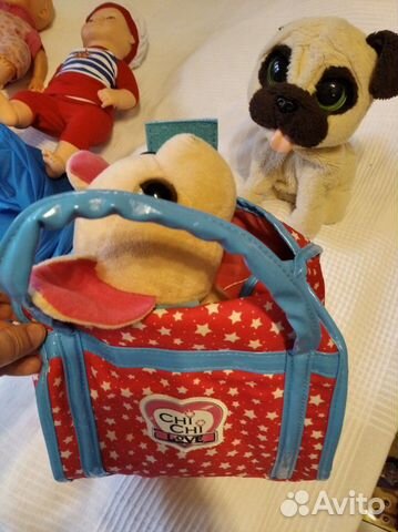 CHI CHI lave собачка с сумочкой CHI CHI lave собачка с сумочкой