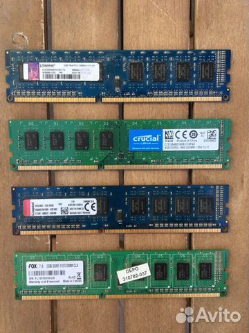 Оперативная память 2GB и 4GB DDR3