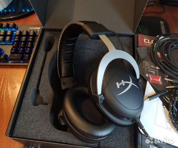 Наушники HyperX Cloud Silver
