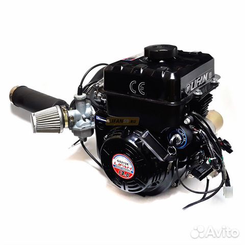 Двигатель Lifan GS212E (13 л.с) 7А