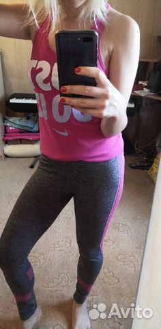 Лосины для спорта +майка в подарок Лосины для спорта +майка в подарок