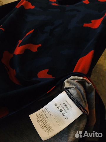 Valentino футболка с камуфляжным принтом Valentino футболка с камуфляжным принтом