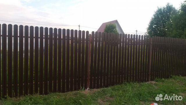 Забор из профлиста