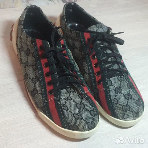 Кеды Gucci Monogram Boulevard Sneakers