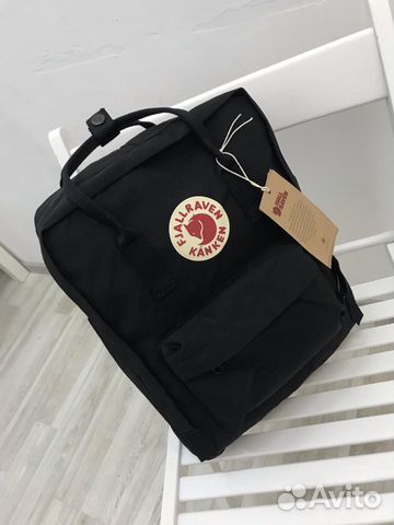 Рюкзак fjallraven kanken classic новый чёрный
