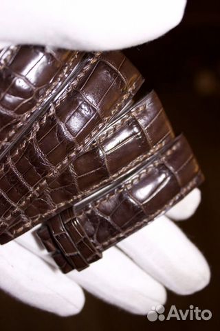 Ремешки для часов из кожи крокодила