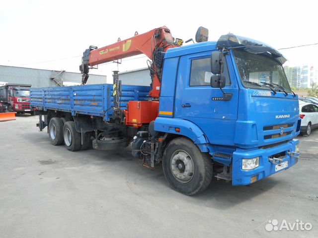 Камаз 658600 грузовой с кму