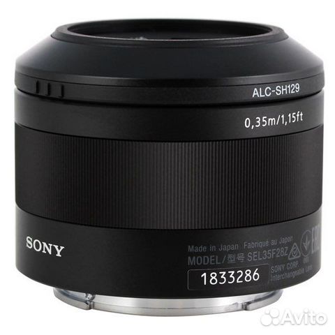 Объектив Sony FE 35mm F2.8 ZA Объектив Sony FE 35mm F2.8 ZA