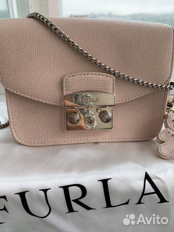 Сумка Furla + брелок, оригинал