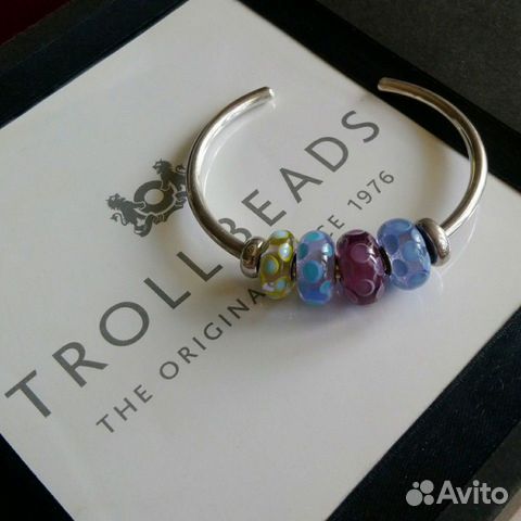 Trollbeads бусина (шарм) мурано Trollbeads бусина (шарм) мурано