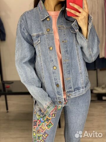 Куртка джинсовая LV