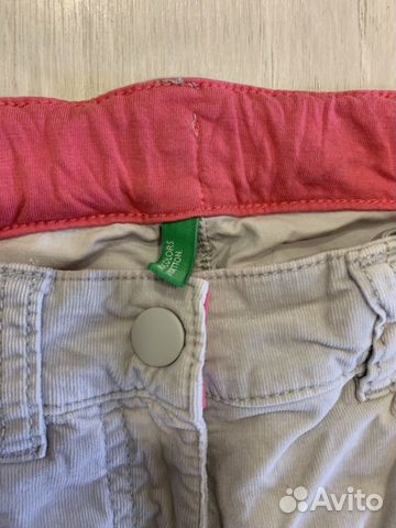 Джинсы/брюки вельветовые Benetton Джинсы/брюки вельветовые Benetton