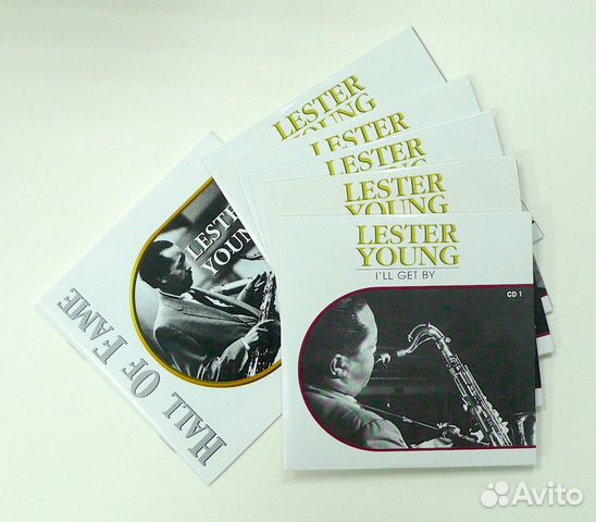 Lester Young Hall Of Fame 5 CD BOX