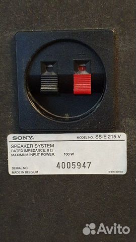 Колонки Sony SS-E 215 V Колонки Sony SS-E 215 V